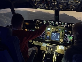 Customer Photo of 737 Simulator Doncaster